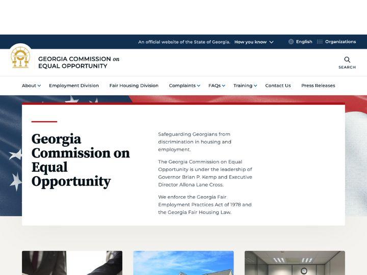 Georgia Commission on Equal Opportunity website