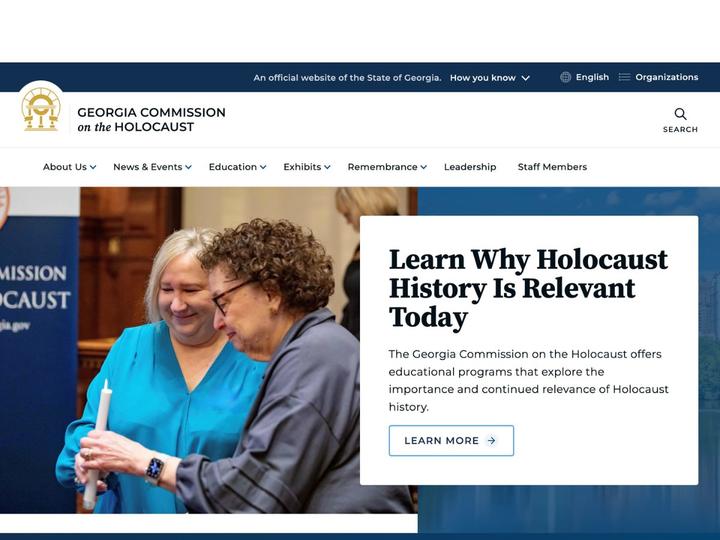 Georgia Commission on the Holocaust website